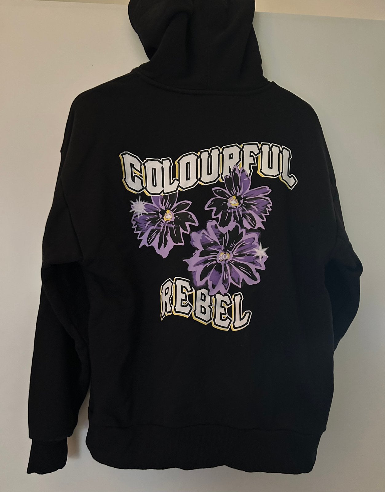 Colourful Rebel trui paarse bloem, maat XS, Ophalen of Verzenden, Nieuw, Maat 34 (XS) of kleiner, Paars