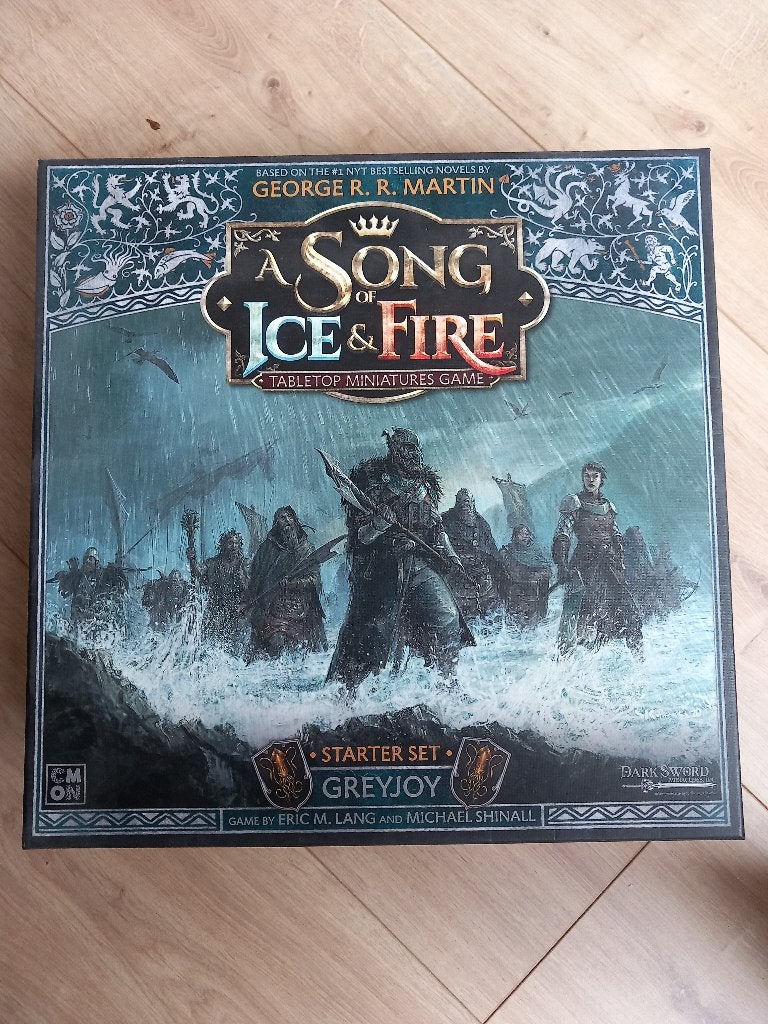 Song of Ice and fire miniatures game - Greyjoy starterset, Ophalen of Verzenden, Nieuw, Overige soorten, Figuurtje(s)