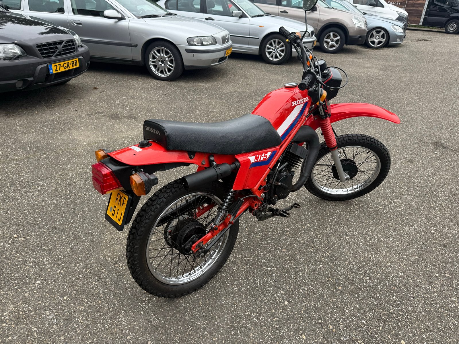 Honda MT5 - Klassieke bromfiets in topstaat, Fietsen en Brommers, Zo goed als nieuw, 4 versnellingen, MT, 49 cc