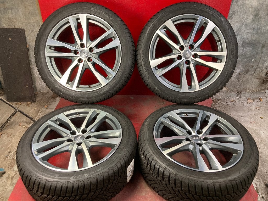 Winterbanden Audi A6 2018 - 2025 255/45R19 Goodyear, Auto-onderdelen, 19 inch, Audi, Gebruikt, 255 mm