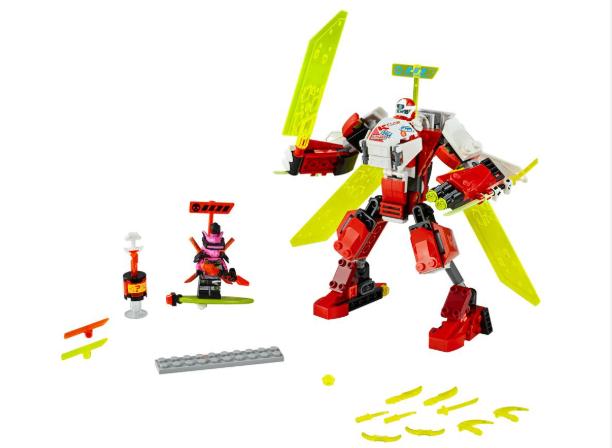 Lego Kai's Mech Jet (71707) 2 in 1, Ophalen, Lego, Compleet, Zo goed als nieuw