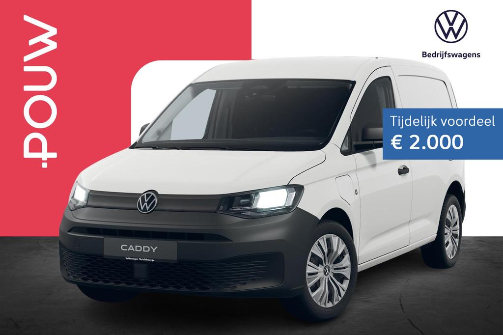 Volkswagen Caddy Cargo 1.5 TSI 115pk eHybrid | Cruise Contro, Auto's, Bestelauto's, 12 maanden, Stof, 1498 cc, Volkswagen