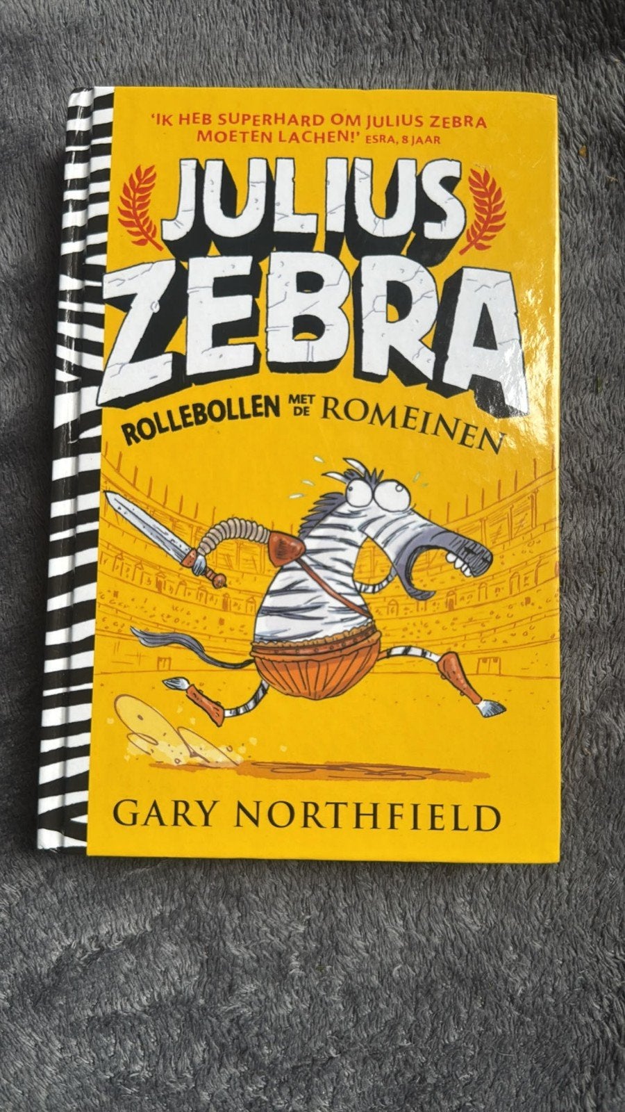 Julius Zebra: Rollebollen met de Romeinen - Gary Northfield, Boeken, Ophalen of Verzenden, Zo goed als nieuw
