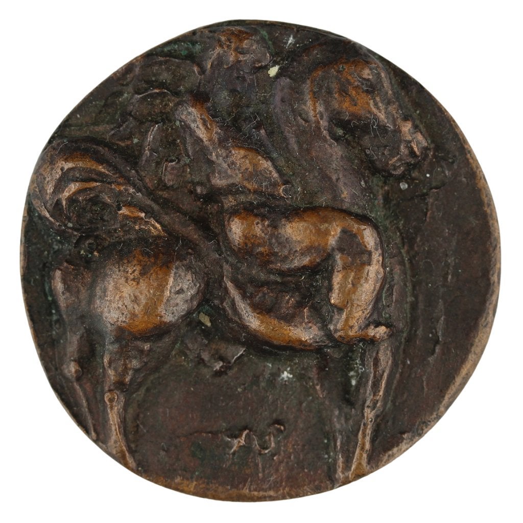 Penningen VPK 1967 Arthur Spronken : Ruiter te Paard, Verzenden, Brons, Nederland