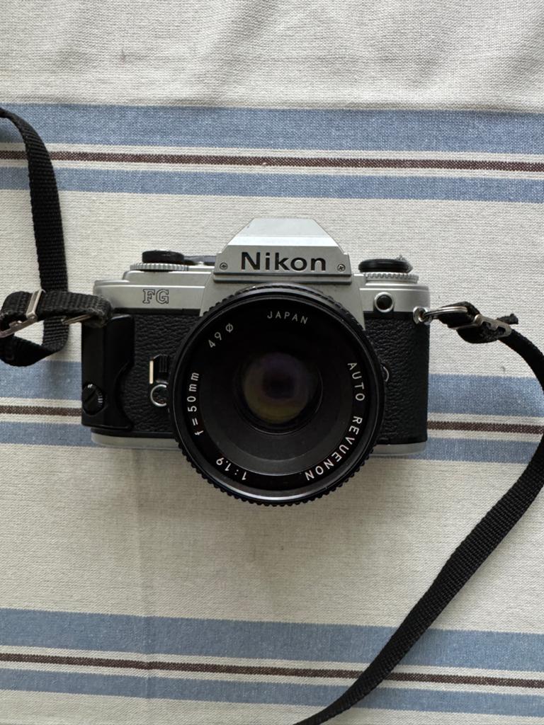 Nikon FG in mooie staat, Ophalen of Verzenden, Zo goed als nieuw, Spiegelreflex, Nikon