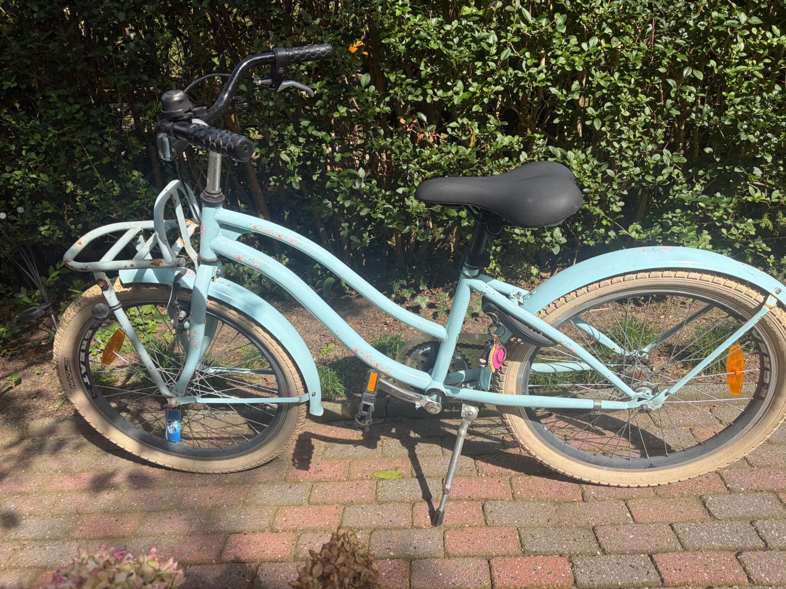 Cruiser fiets 22 inch, Minder dan 47 cm, Ophalen, Gebruikt, Staal