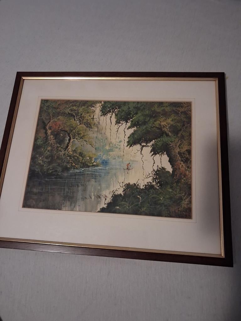 Indisch Schilderij, Ophalen