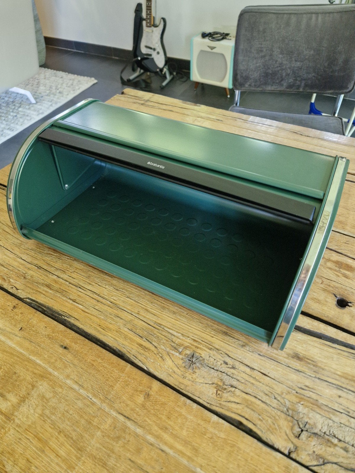 Brabantia Broodtrommel - Zo goed als nieuw, Ophalen, Groen, Zo goed als nieuw, Broodtrommel