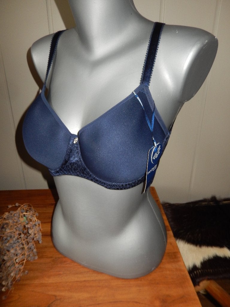 Voorgevormde marine blauwe bh Fantasie 85h, Fantasie, Ophalen of Verzenden, Blauw, BH