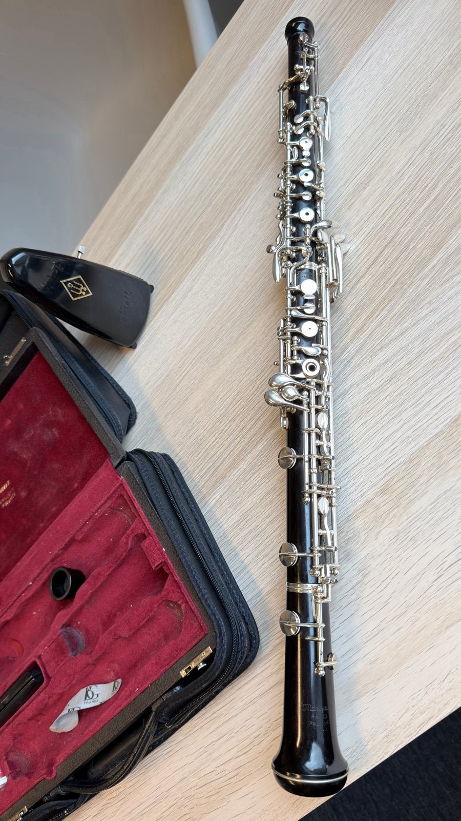 Marigaux 901 Semi-Automatische Professionele Hobo - €7,950, Ophalen of Verzenden, Zo goed als nieuw, Met koffer