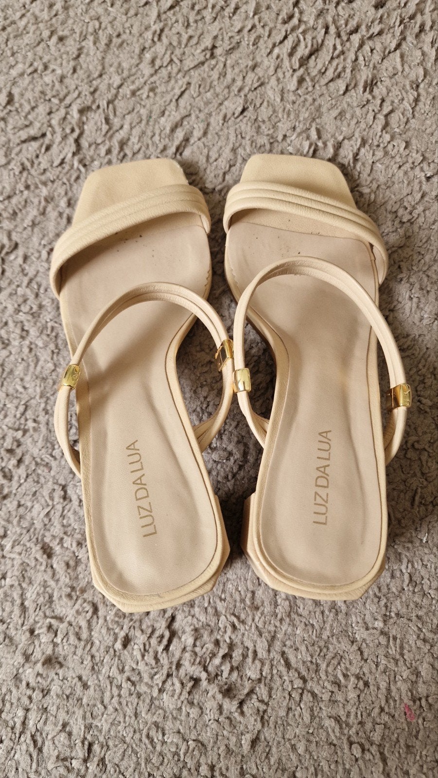 Luz da Lua sandaal, maat 39, Ophalen of Verzenden, Zo goed als nieuw, Sandalen of Muiltjes