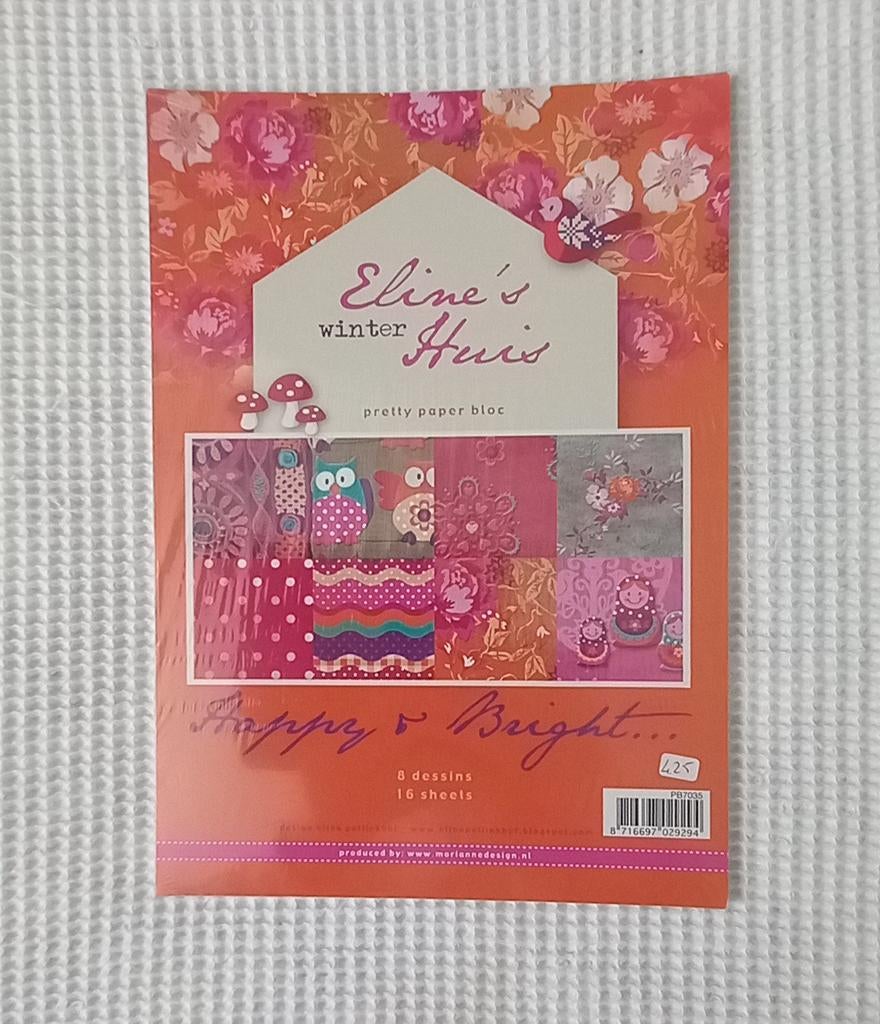 Eline's huis papierblok., Ophalen of Verzenden, Nieuw, Overige thema's, Overige typen
