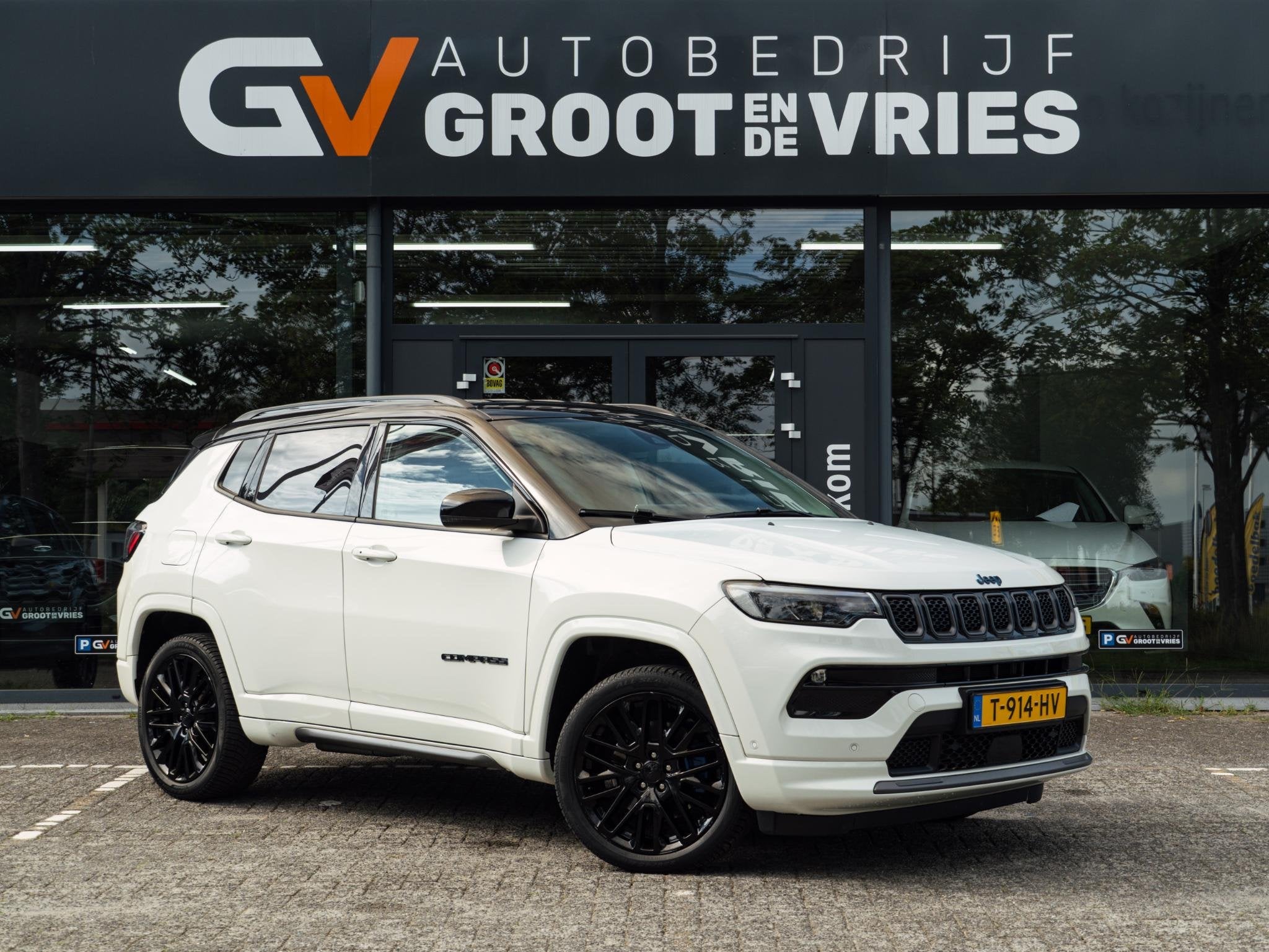 Jeep Compass 4xe 240 Plug-in Hybrid Electric S, Automaat, Euro 6, 4 cilinders, Wit