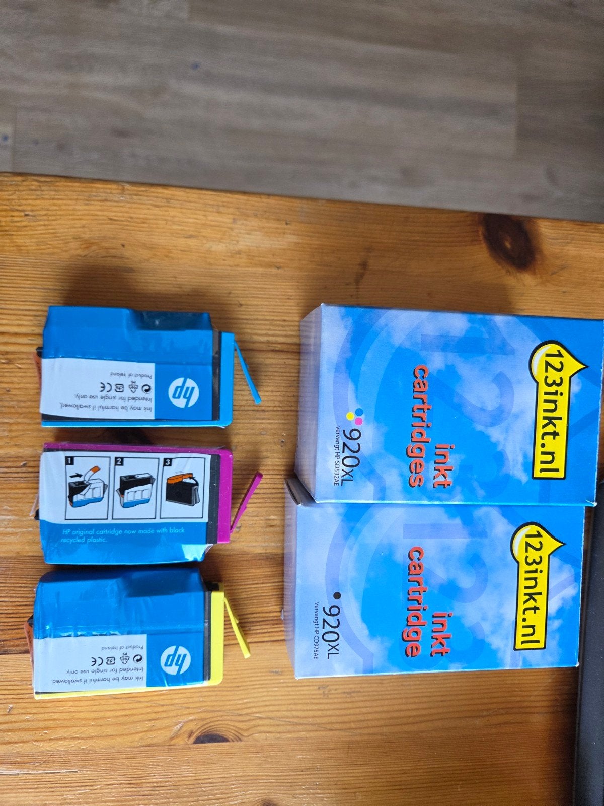 HP Cartrids, Ophalen of Verzenden, Nieuw