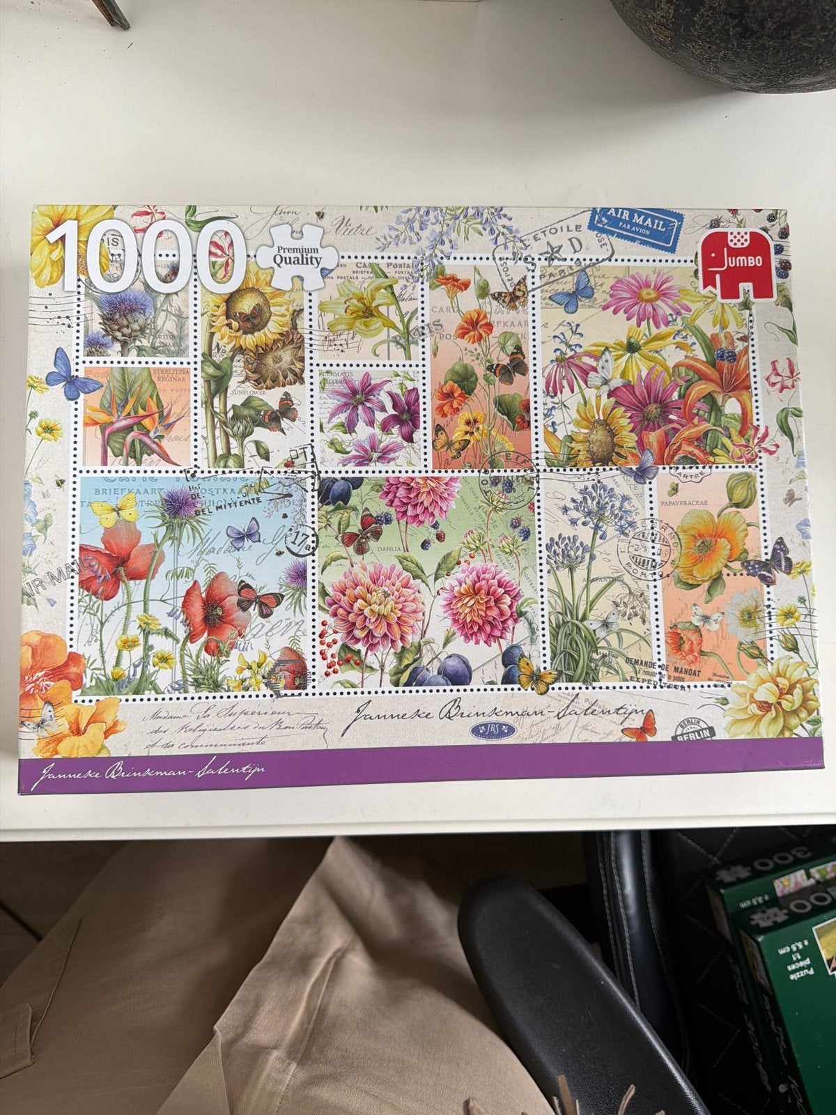 Jumbo Legpuzzel Janneke Brinkman-Salentijn 1000 stukjes, Ophalen of Verzenden, 500 t/m 1500 stukjes, Zo goed als nieuw, Legpuzzel