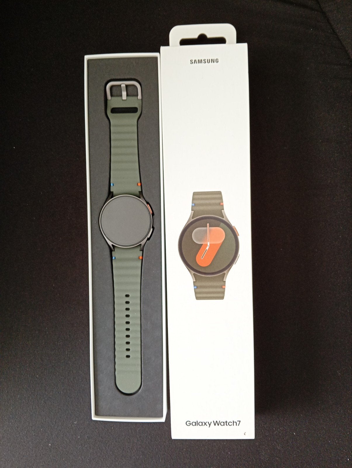 Nieuwe Samsung Galaxy Watch 7 - Groen, GPS, Nieuw, Ophalen of Verzenden, Samsung