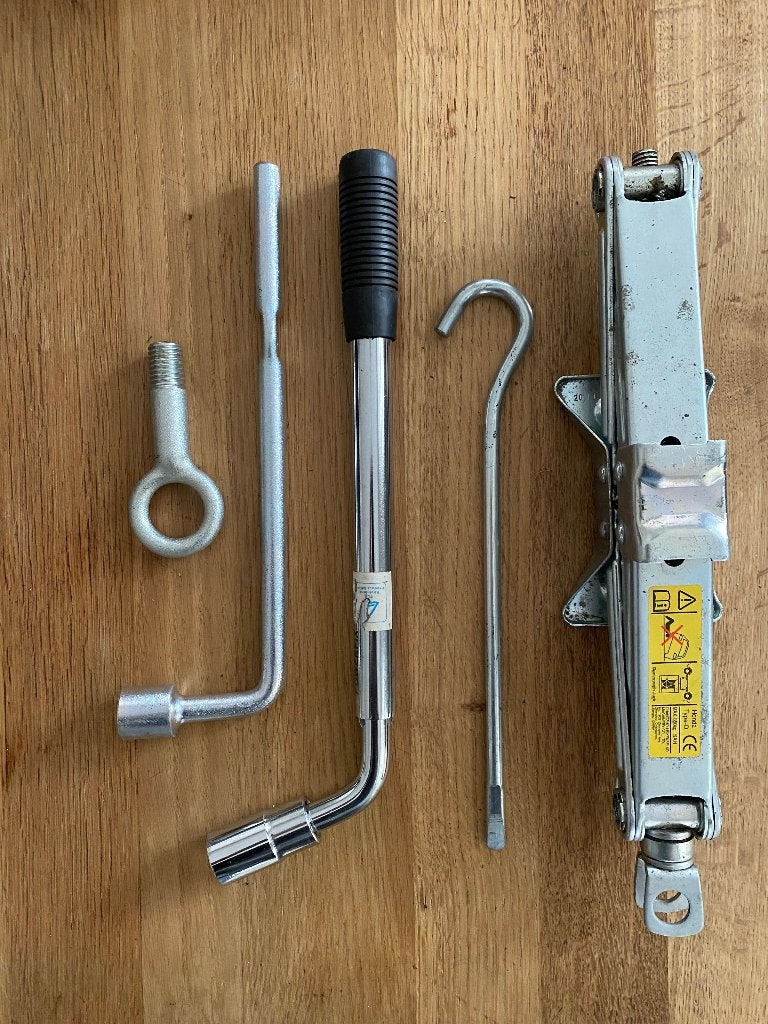 autokrik set Honda Jazz, Ophalen, Gebruikt