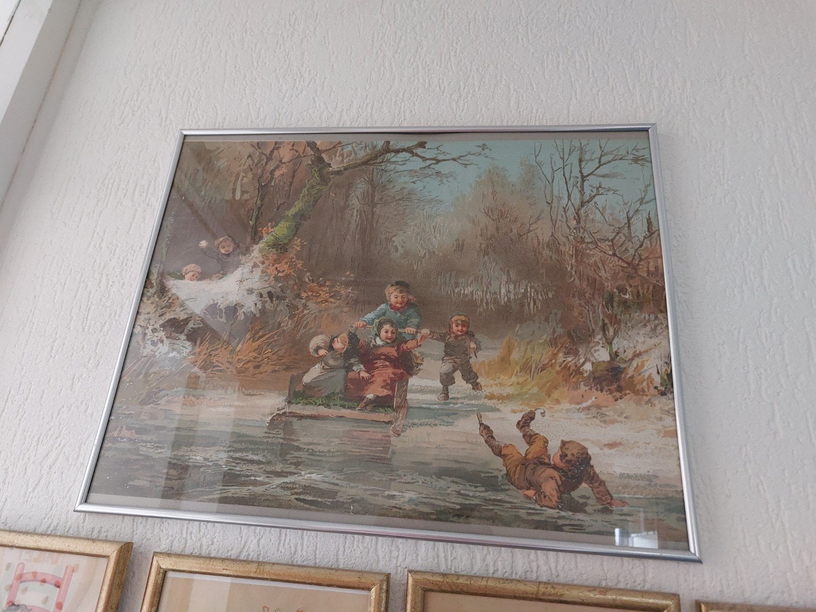 Oude lithoplaat, Ophalen