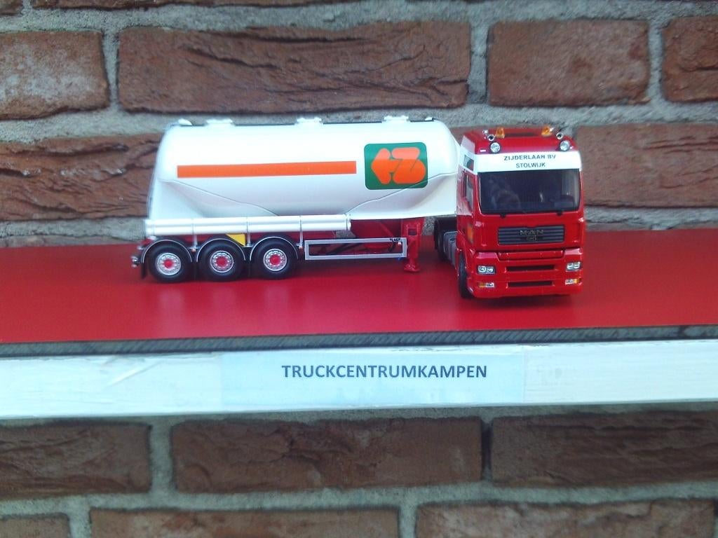 Tekno  Man  met  onderlosser  van  Zijderlaan., Hobby en Vrije tijd, Modelauto's | 1:50, Ophalen of Verzenden, Nieuw, Bus of Vrachtwagen