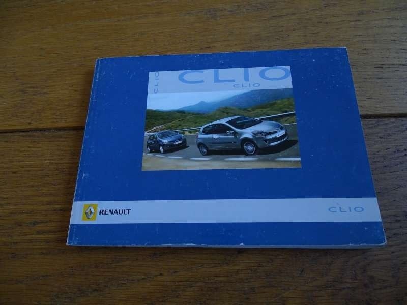 Renault Clio 3 - Handleiding - Instructieboek - NL Origineel, Verzenden