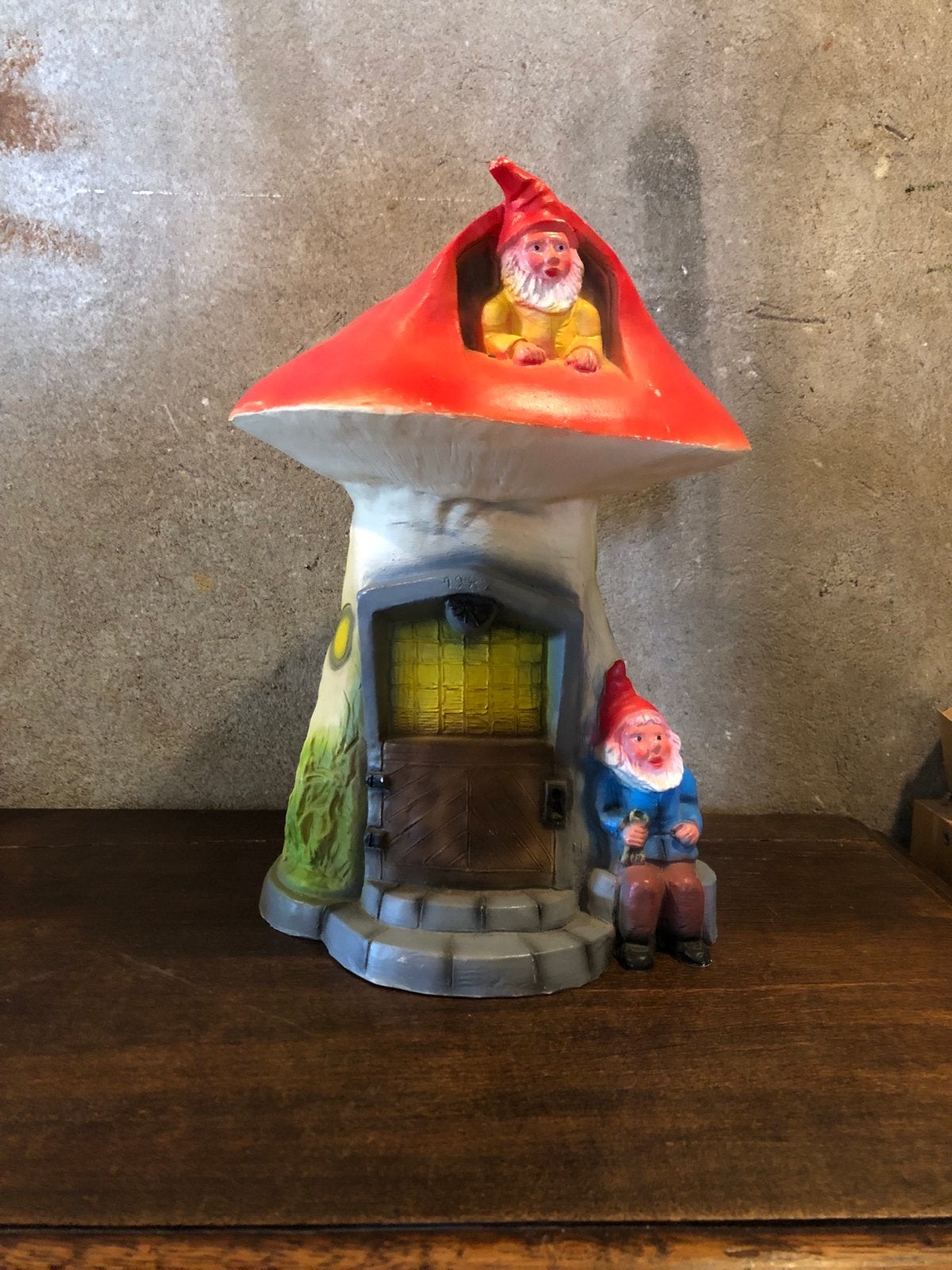 Paddenstoel kabouter lamp, Ophalen, Gebruikt, Lamp