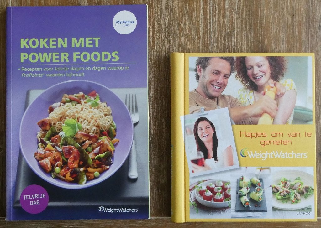 2 x Weight Watchers - Pro Points oa Power Foods, Ophalen of Verzenden, Zo goed als nieuw, Dieet en Voeding, WW (Weight Watchers)