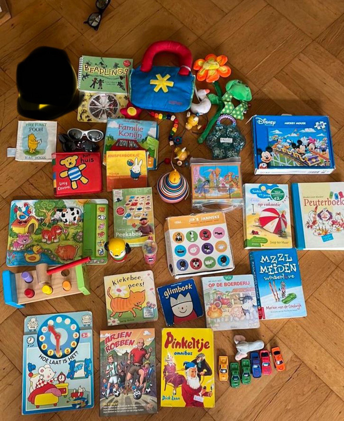 Grote partij speelgoed en kinderboeken, Ophalen, Zo goed als nieuw, 3 tot 4 jaar