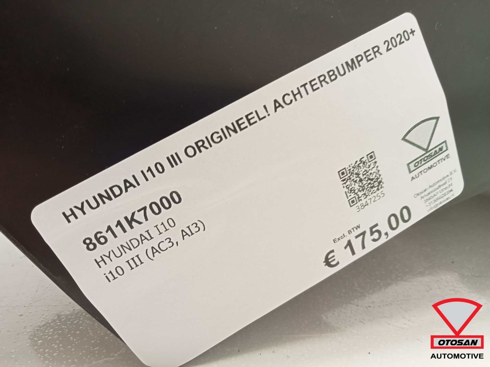 Hyundai i10 III Origineel! Achterbumper 2020+, Gebruikt, Heolleung-ro 12
06797  Seoul, Ophalen of Verzenden, Info@hyundai.com