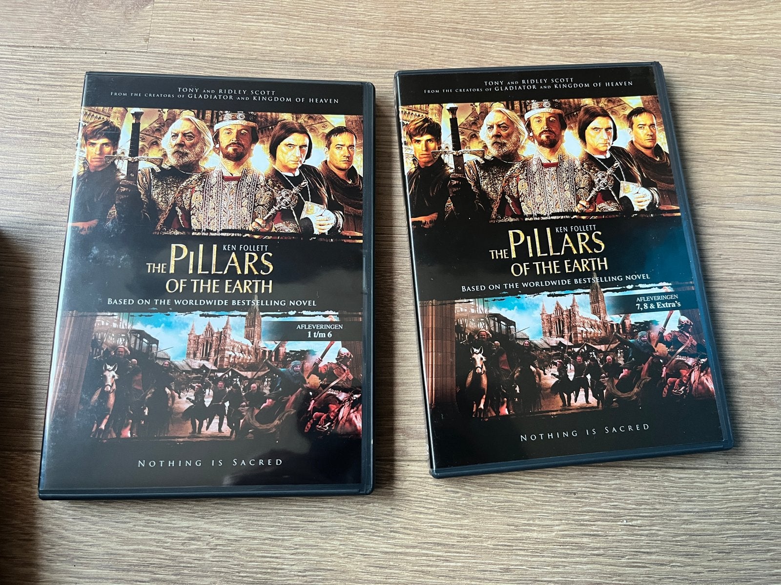The Pillars of the Earth - Complete Serie DVD, Nederlands, Drama, Ophalen of Verzenden, Extra's