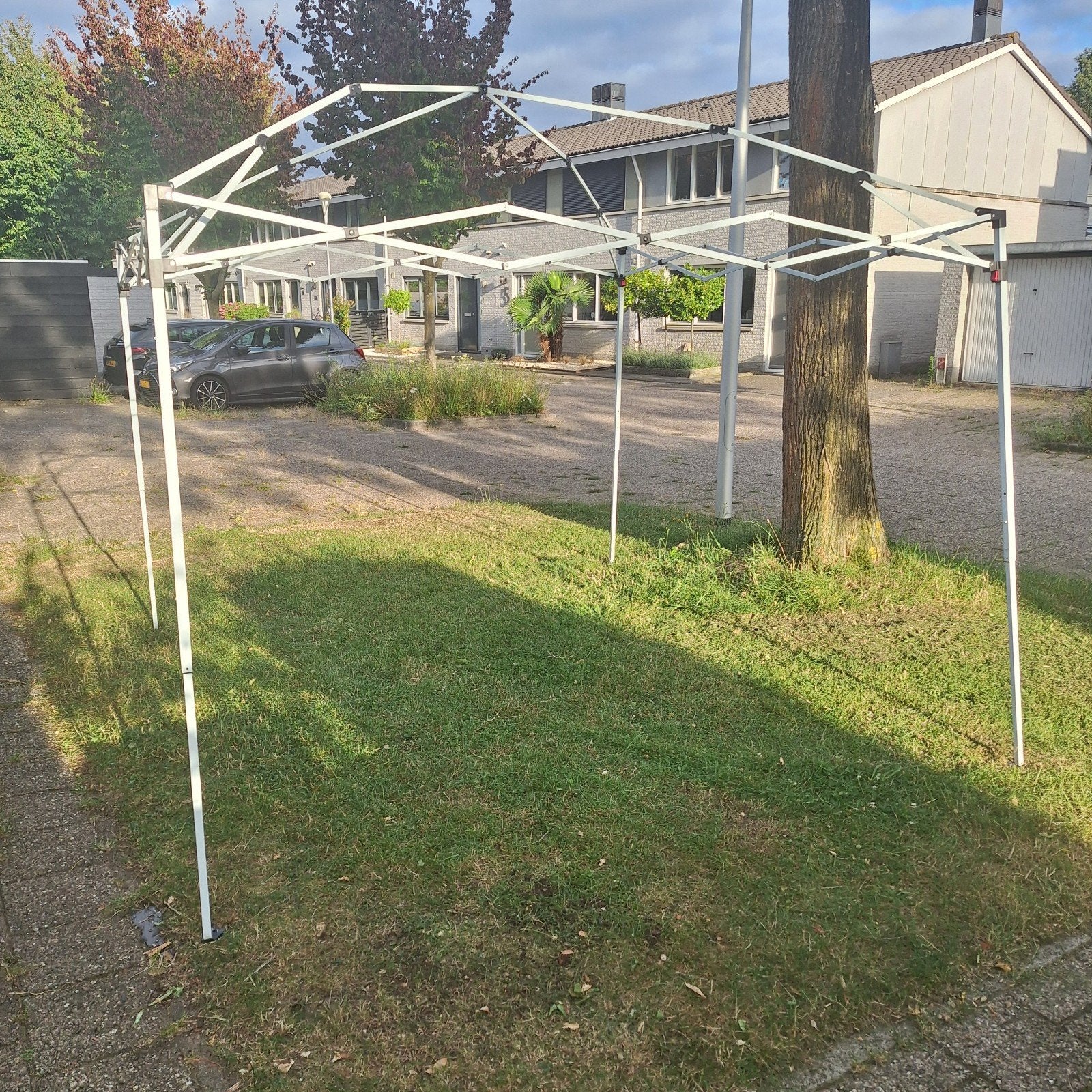 Kesser Easy Up Partytent Frame 3x3m met Draagtas, Ophalen, Gebruikt, Opvouwbaar, Partytent