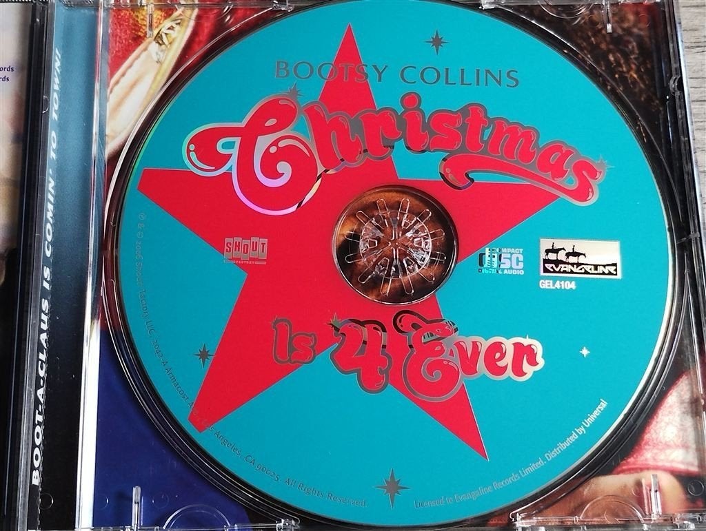 Bootsy Collins ‎– Christmas Is 4 Ever, Ophalen of Verzenden, Zo goed als nieuw
