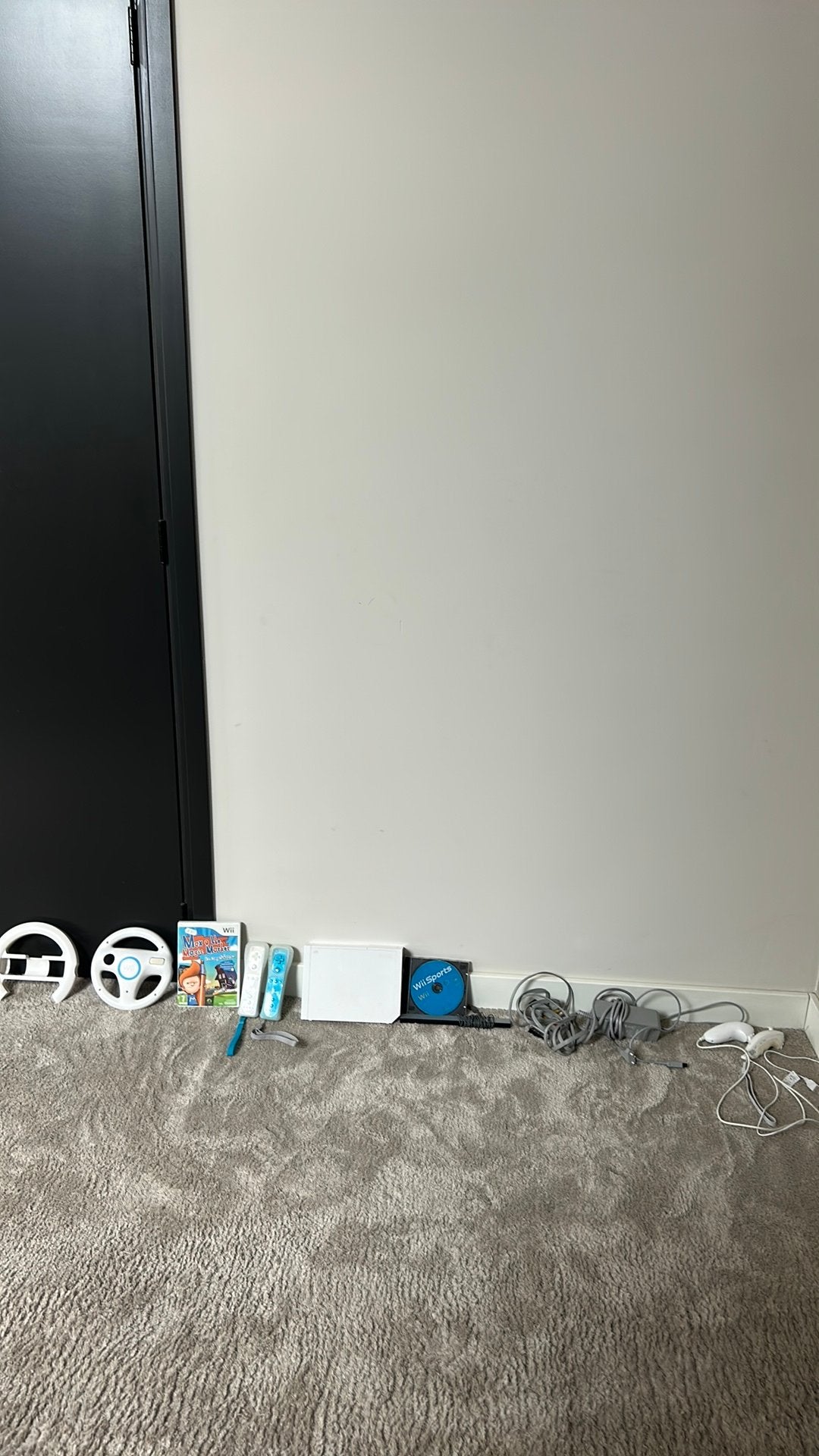 Wii sport niet getest in goede staat, Ophalen of Verzenden, Gebruikt, Met 2 controllers