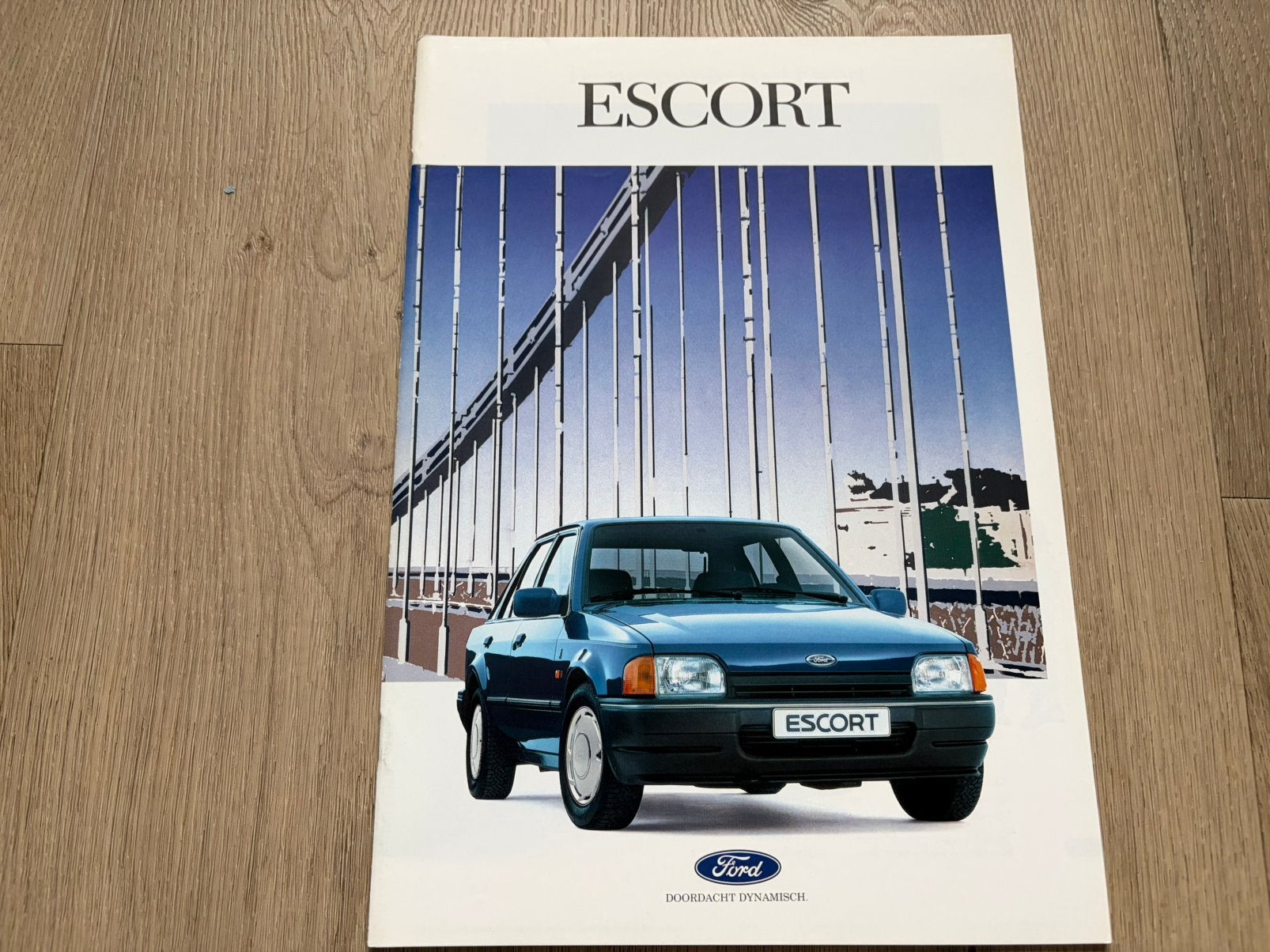Folder Ford Escort 1989, Ophalen of Verzenden, Zo goed als nieuw