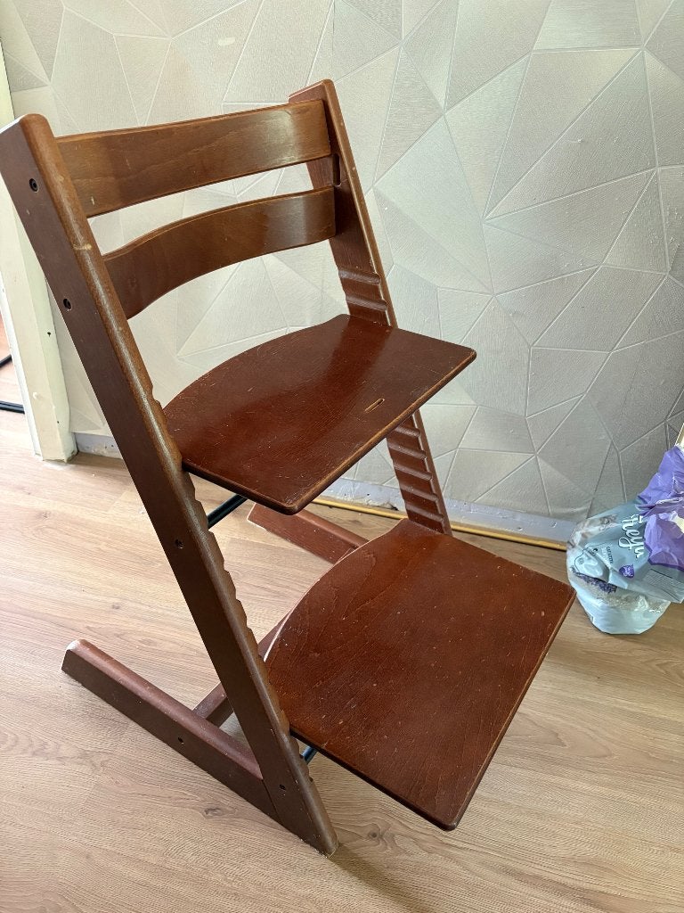 Stokke kinderstoel, Ophalen, Gebruikt, Meegroeistoel, Aanschuifbaar