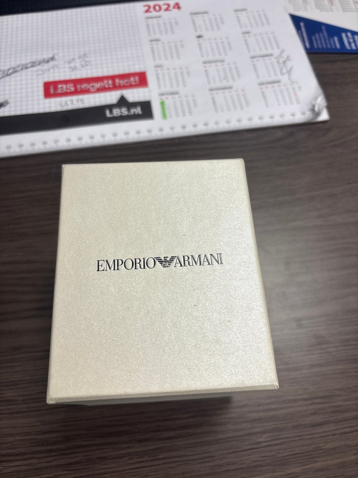 Nieuw Emporio Armani Horloge Wit - Incl. Certificaat, Overige merken, Kunststof, Polshorloge, Nieuw