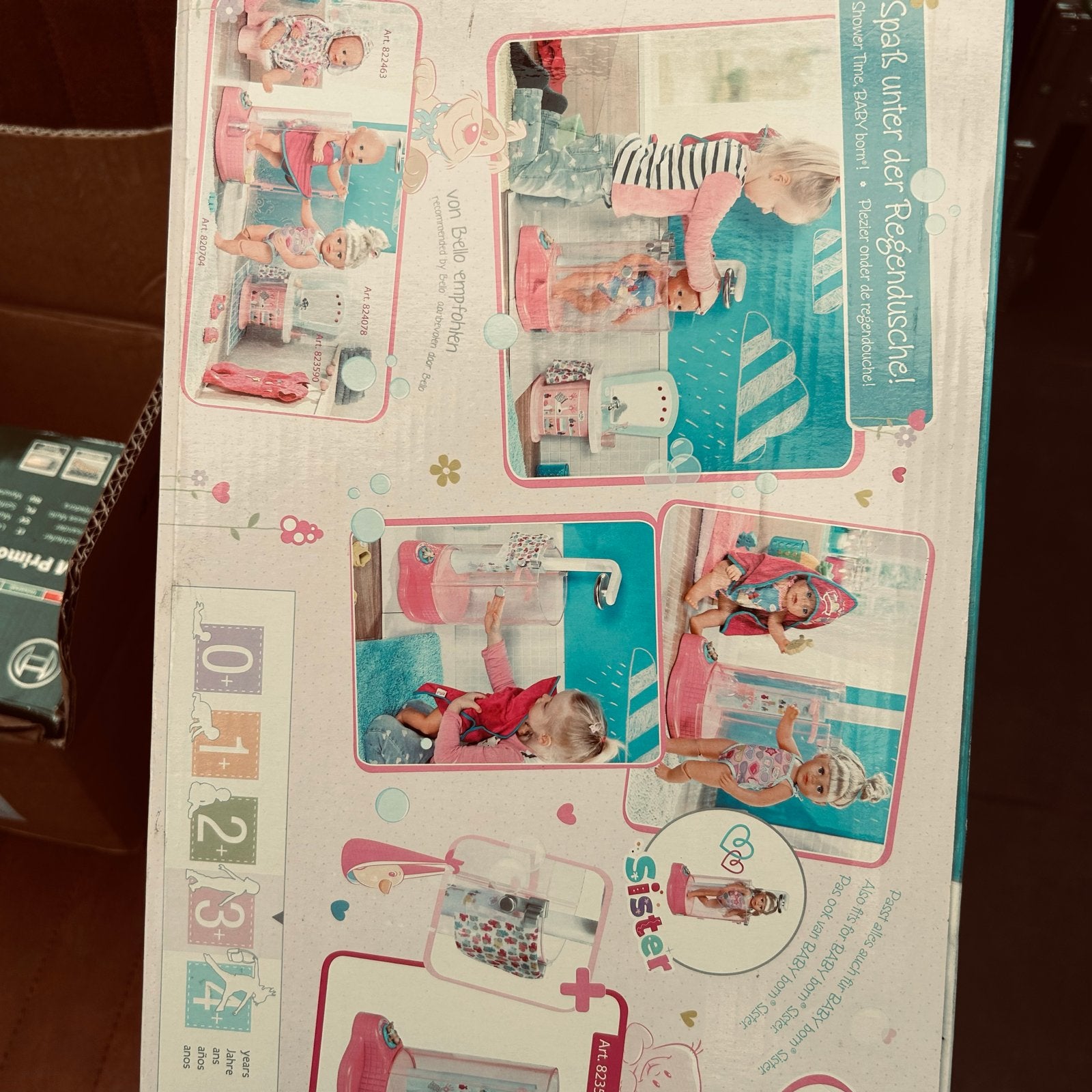 BABY born Sister Douche - Nieuw in doos, Kinderen en Baby's, Ophalen of Verzenden, Nieuw, Overige typen