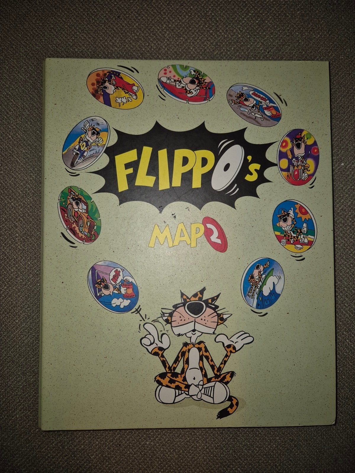 Flippomap 2 loony toones 241 tm 510, Ophalen of Verzenden, Flying, Verzameling, Met verzamelmap(pen)