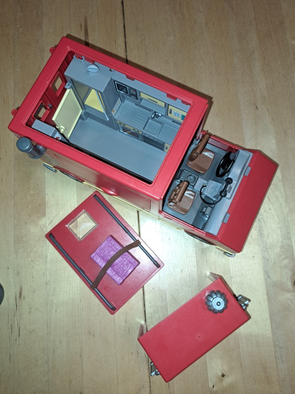 Playmobil food truck del, Kinderen en Baby's, Speelgoed | Playmobil, Ophalen of Verzenden, Zo goed als nieuw
