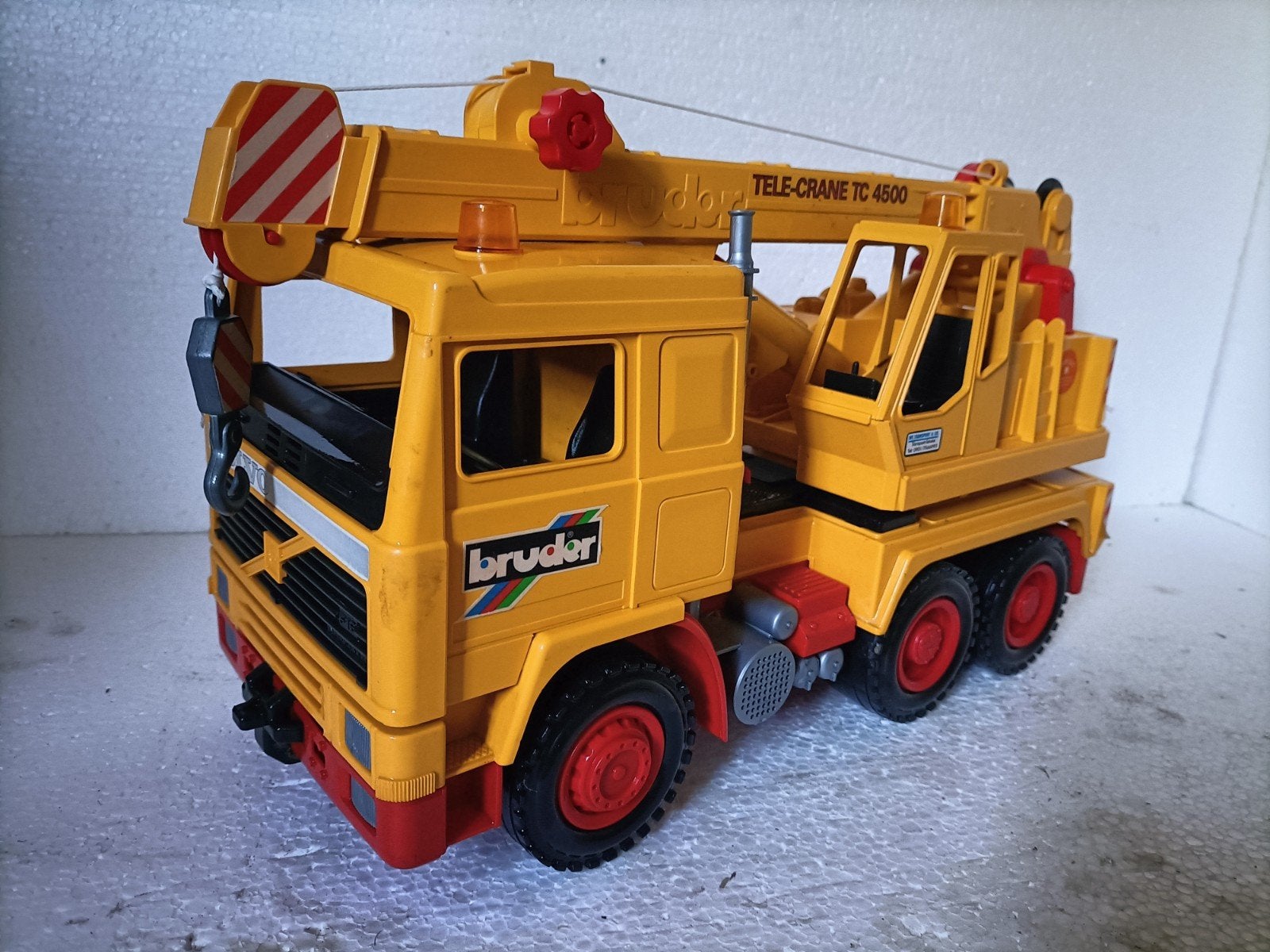 Mooie Bruder MAN Tele-Crane TC 4500 Hijskraan, Ophalen