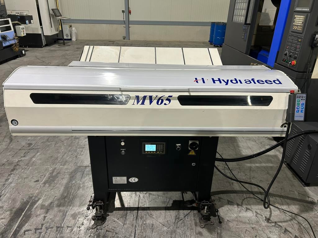 Hydrafeed MV65 Stafaanvoer, Ophalen, Zo goed als nieuw, Metaaldraaibank, Computergestuurd (Cnc)