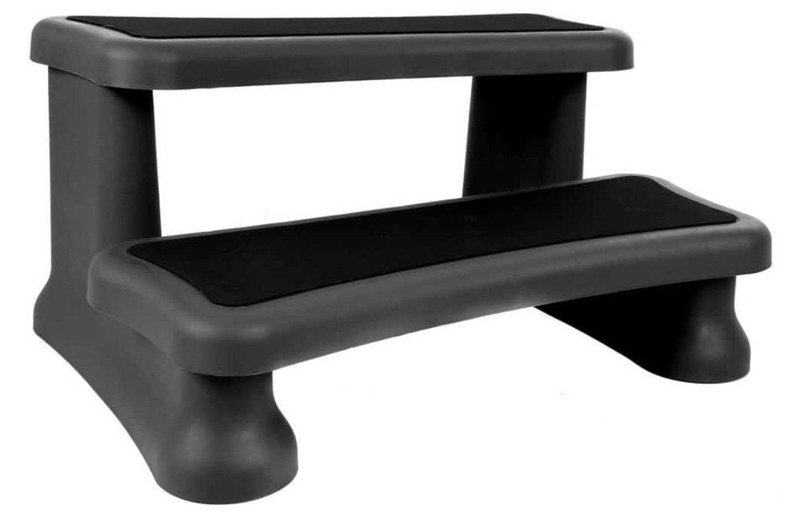 Passion Spas Luxe Trap Grijs voor Spa/Zwembad, Tuin en Terras, Ophalen of Verzenden, Nieuw, Ladder