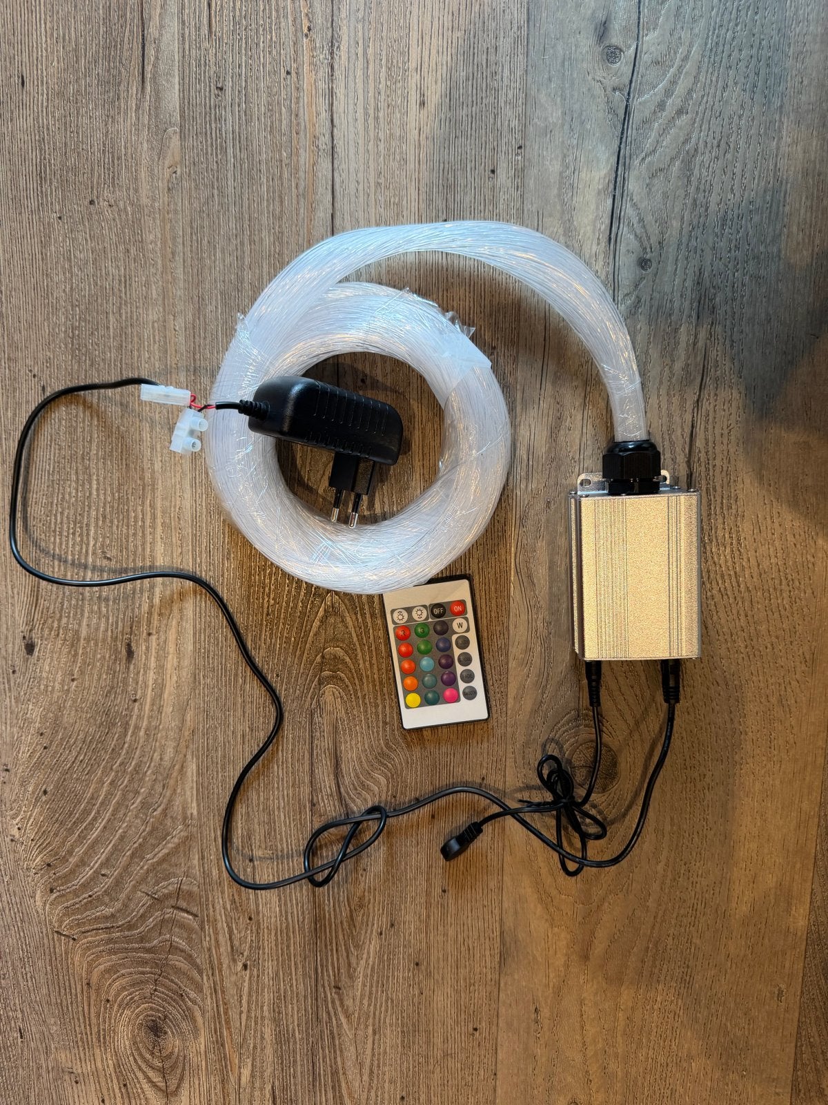 Fiber Optic Sterrenhemel Kit - RGB LED met Afstandsbediening, Ophalen, Overige merken, Kunststof, Meerkleurig