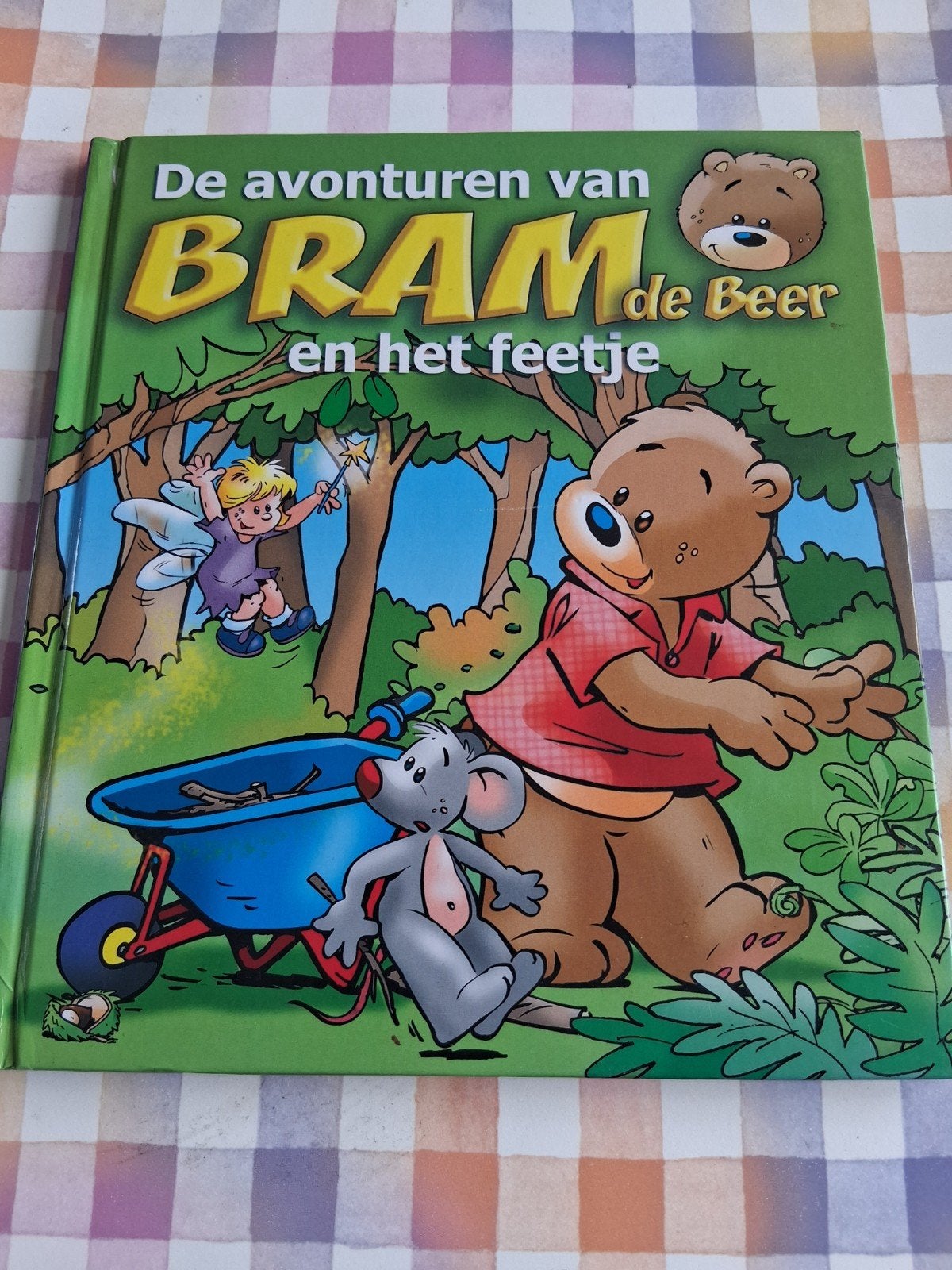 boek de avonturen van bram de beer en het feetje, Ophalen of Verzenden, Gelezen, 2 tot 3 jaar