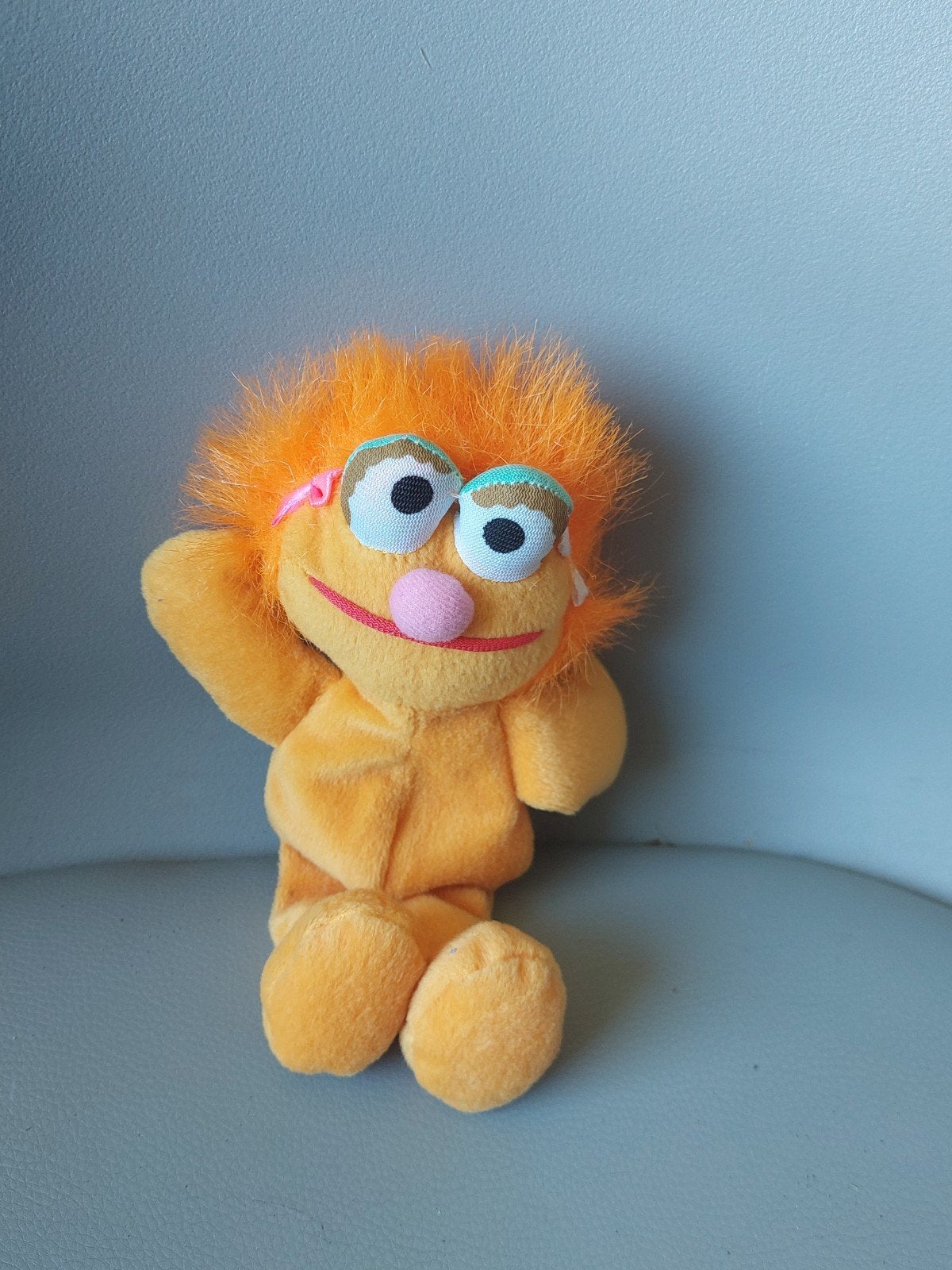 Vintage Tyco Sesamstraat Zoe knuffel (1997), Verzenden, Zo goed als nieuw, Overige typen