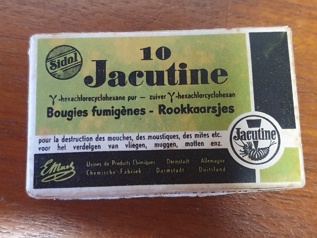 1873 jacutine rookkaarsjes voor insecten te verdelgen, Verzenden, Gebruikt, Overige typen