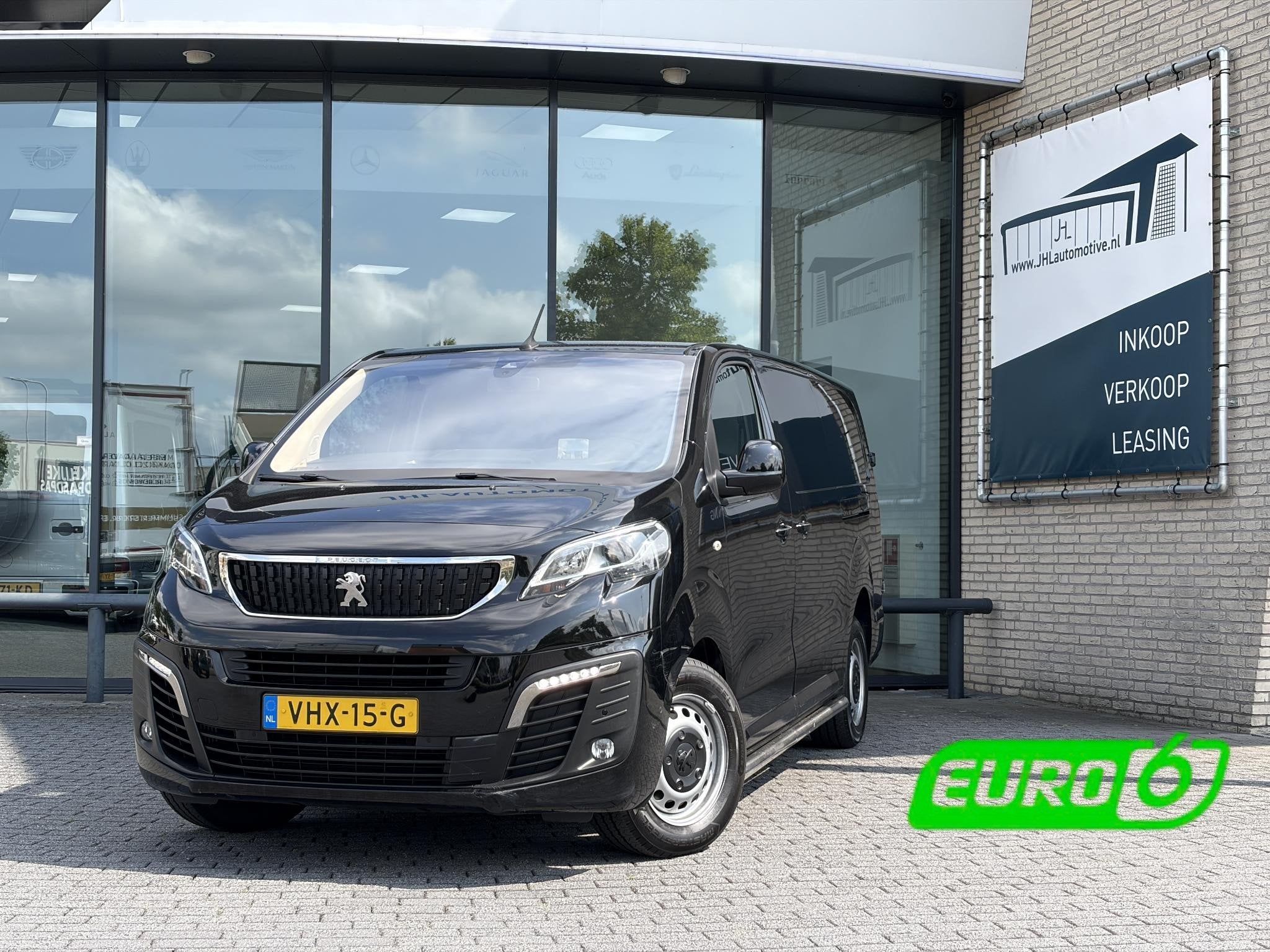 Peugeot Expert 2.0 HDI 180*2X SCHUIF*ACC*ECC*XENON*CAM*HAAK*, Auto's, Gebruikt, Zwart, Origineel Nederlands, Bedrijf