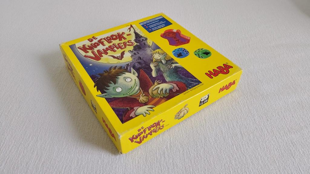 HABA De Knoflookvampiers bordspel, Een of twee spelers, Ophalen of Verzenden, Zo goed als nieuw, HABA
