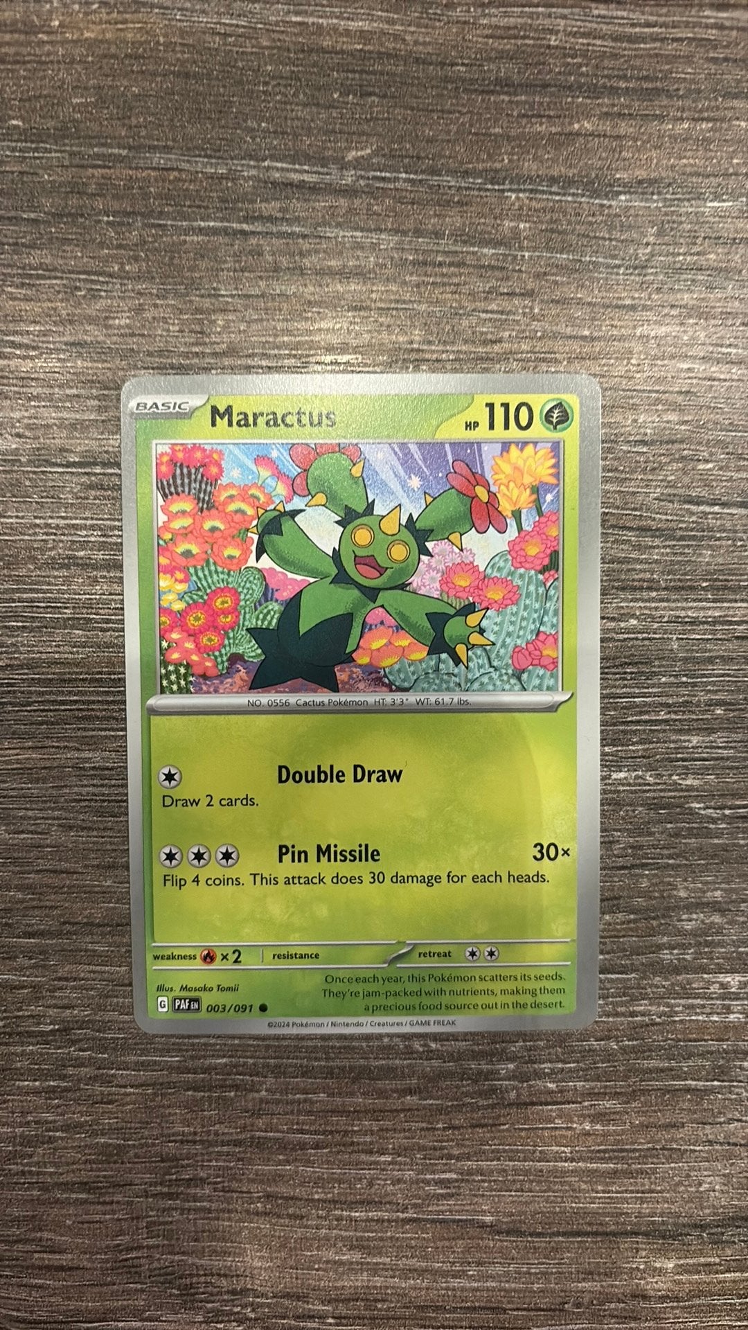 PAF Maractus 003/091, Ophalen of Verzenden, Zo goed als nieuw
