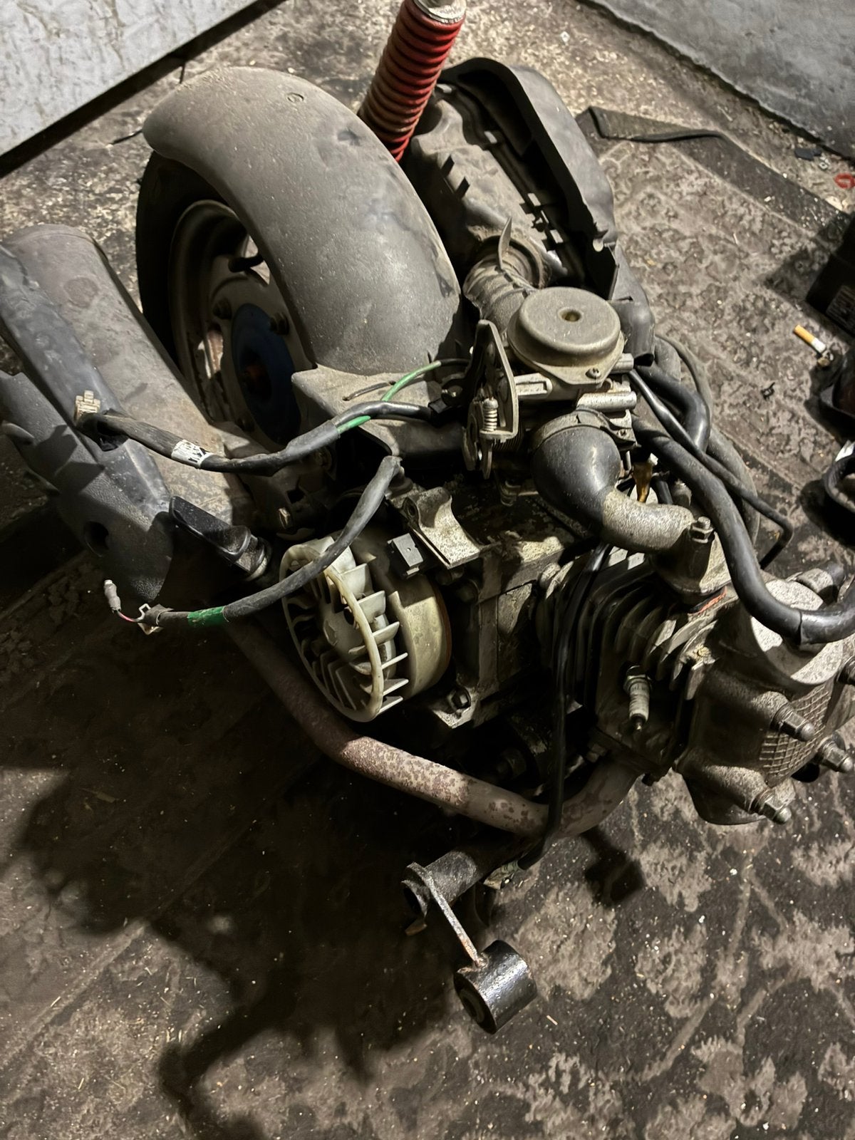 Sym mio 50 motorblok, Ophalen, Gebruikt, Blok