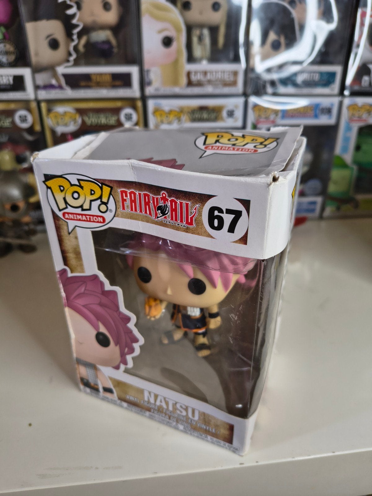 Funko Pop! Fairy Tail Natsu #67 - Beschadigde Doos, Ophalen of Verzenden